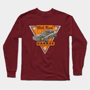 hot rod garage Long Sleeve T-Shirt